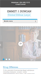 Mobile Screenshot of criminal-defence-lawyer.com